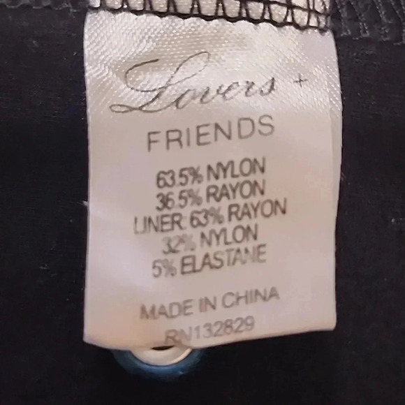 Lovers + Friends EveLace Long Sleeve Teal Romper size S - Picture 12 of 14